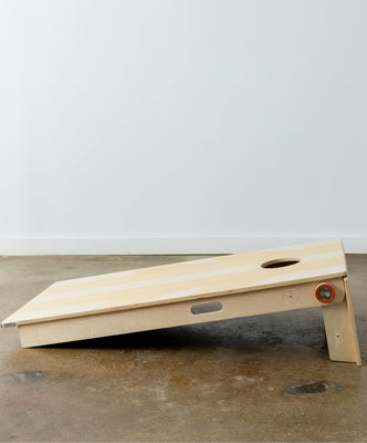 Load image into Gallery viewer, Designer Series Cornhole with Custom Bags - Premium Natural