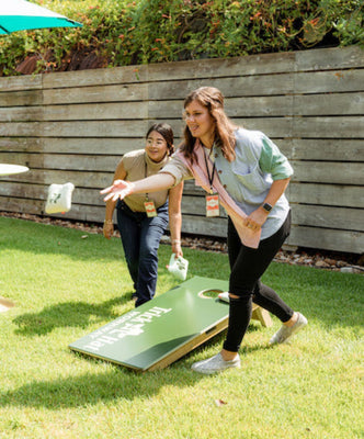 Load image into Gallery viewer, Partner Pro Wedding & Event Cornhole with Custom Bags - Treated Birch Plywood