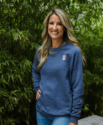 Load image into Gallery viewer, Everyday Raglan Sweatshirt - Eco Navy