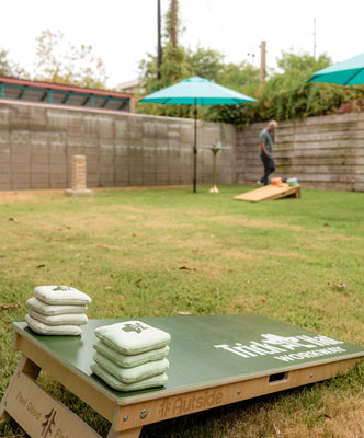 Load image into Gallery viewer, Partner Pro Wedding &amp; Event Cornhole with Custom Bags - Treated Birch Plywood
