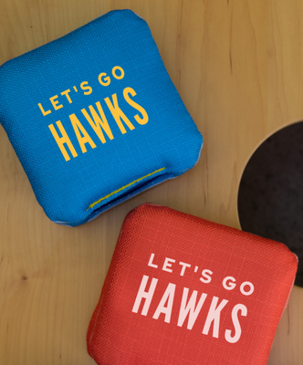 Load image into Gallery viewer, Tailgate Series Bags (Set of 8) - Let's Go Hawks
