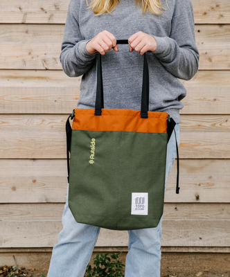 Load image into Gallery viewer, Autside x Topo Designs - Cinch Tote Bag
